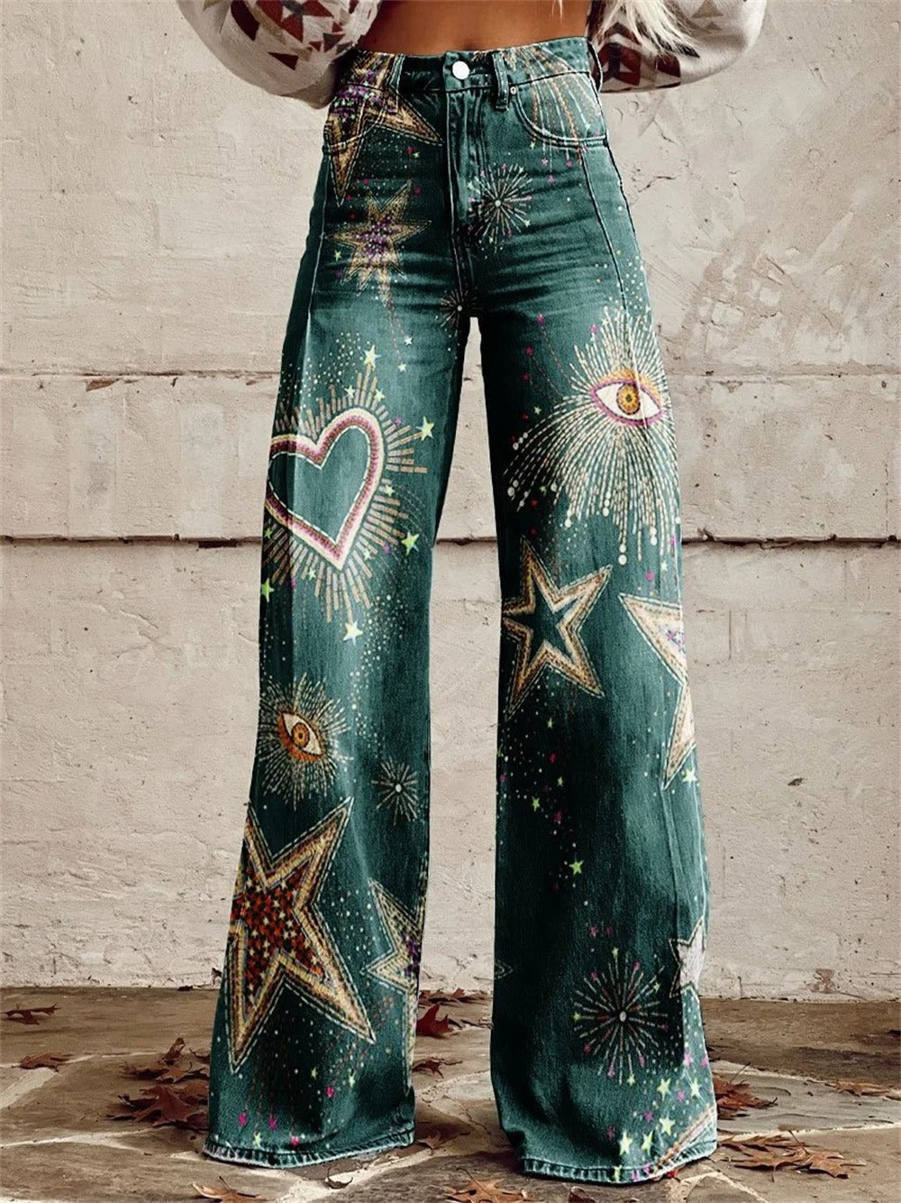 Sophia™ - High Waisted Wide Leg Pants
