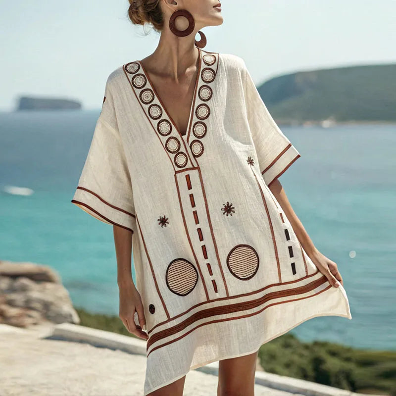 Edelyn - Coastal Serenity Dress